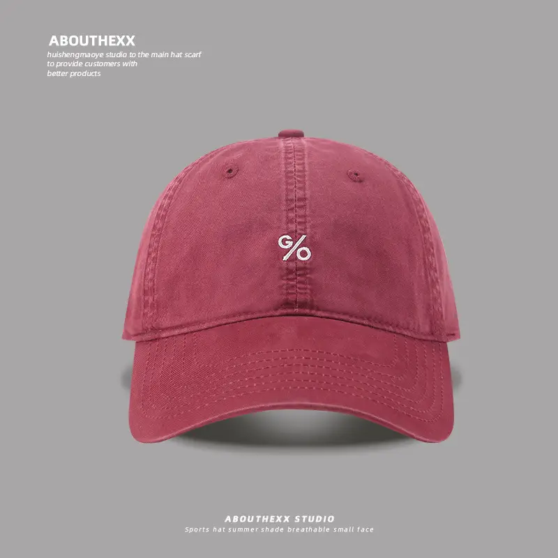 2025 Embroidered Baseball Caps Women Wide Brim Big Head
