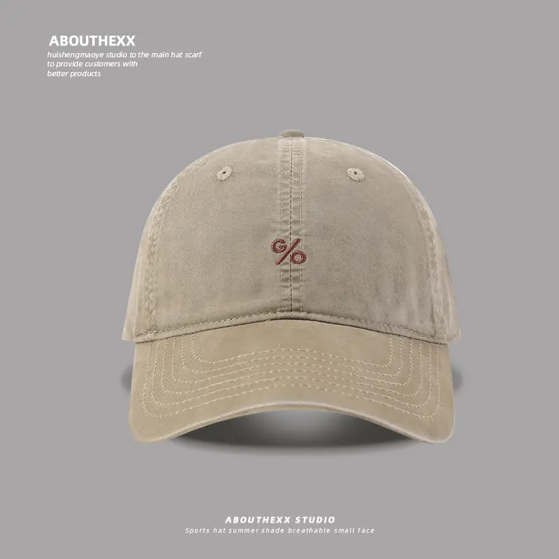 2025 Embroidered Baseball Caps Women Wide Brim Big Head