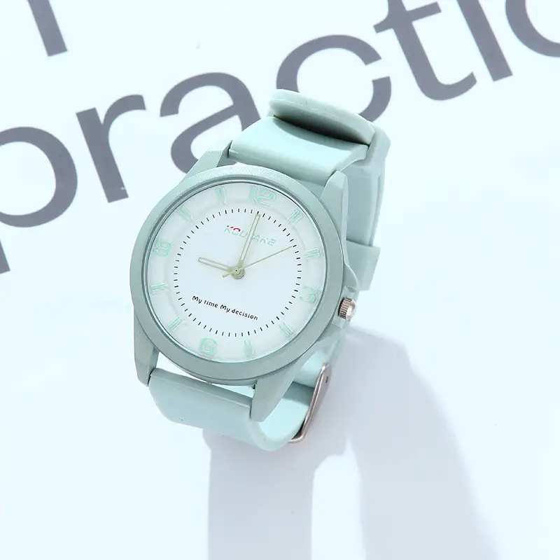 Luminous Silicone Korean Style Watch for Girls — feature 4