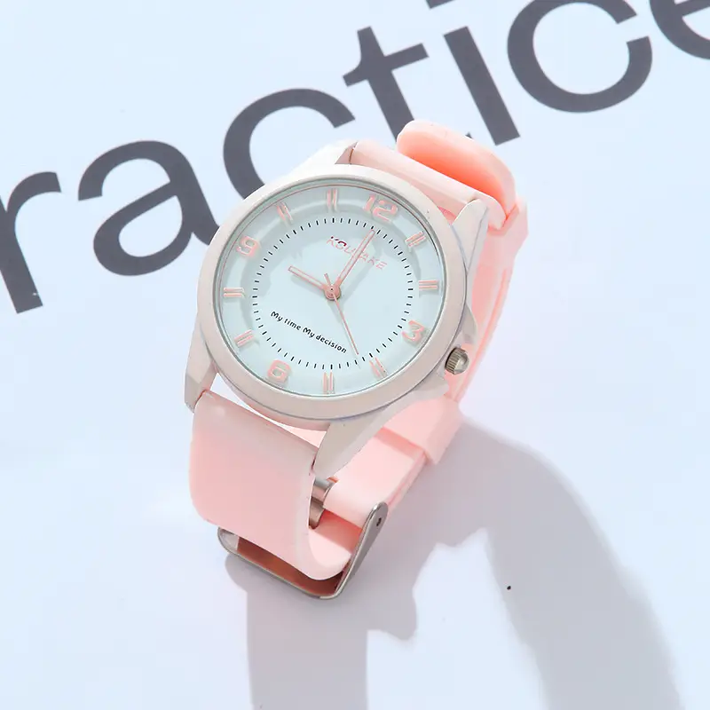 Luminous Silicone Korean Style Watch for Girls — feature 5