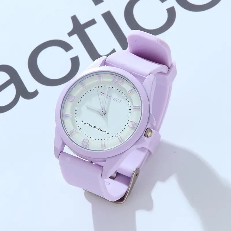 Luminous Silicone Korean Style Watch for Girls — feature 6