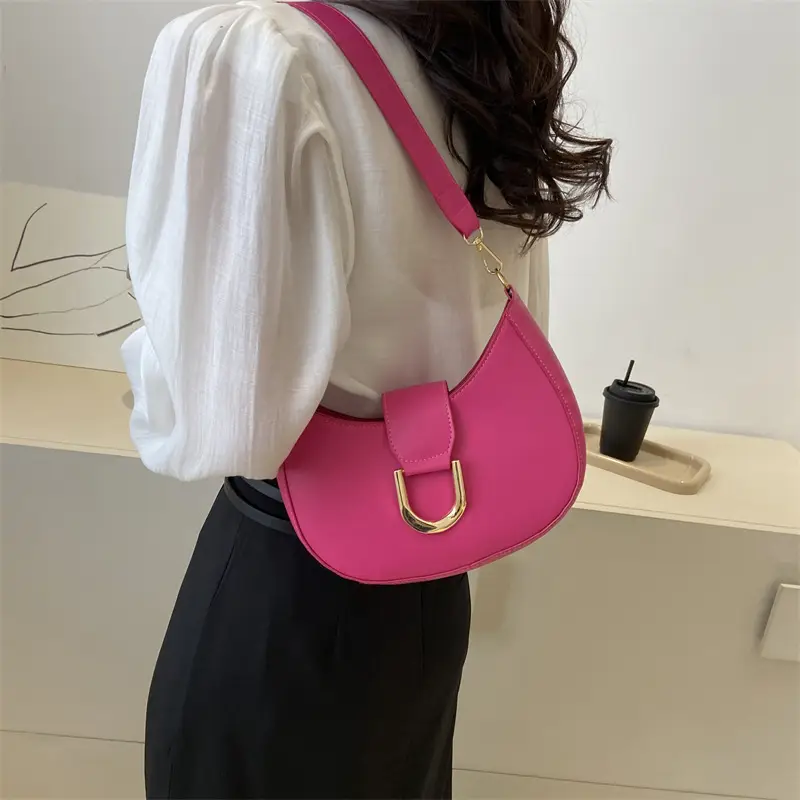 White French Chain Shoulder Bag for Women - Image 10