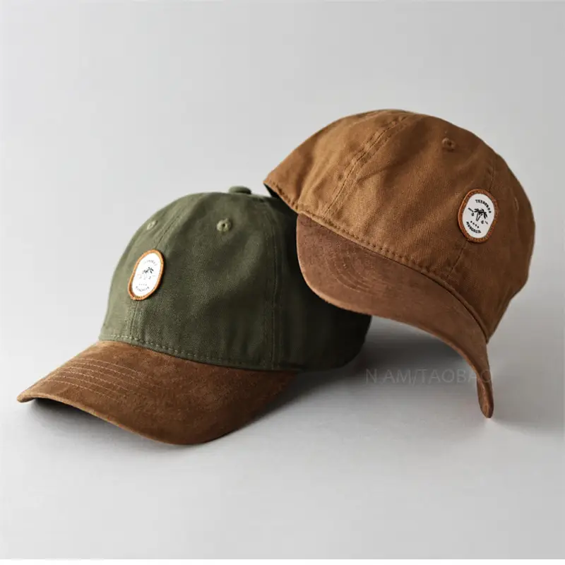 New Japanese Color Matching Baseball Cap for Men Women - Image 3