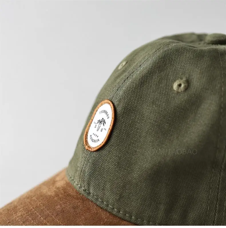 New Japanese Color Matching Baseball Cap for Men Women — feature 8