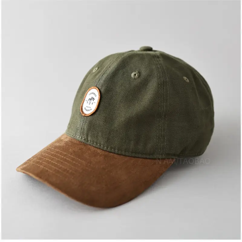 New Japanese Color Matching Baseball Cap for Men Women - Image 2