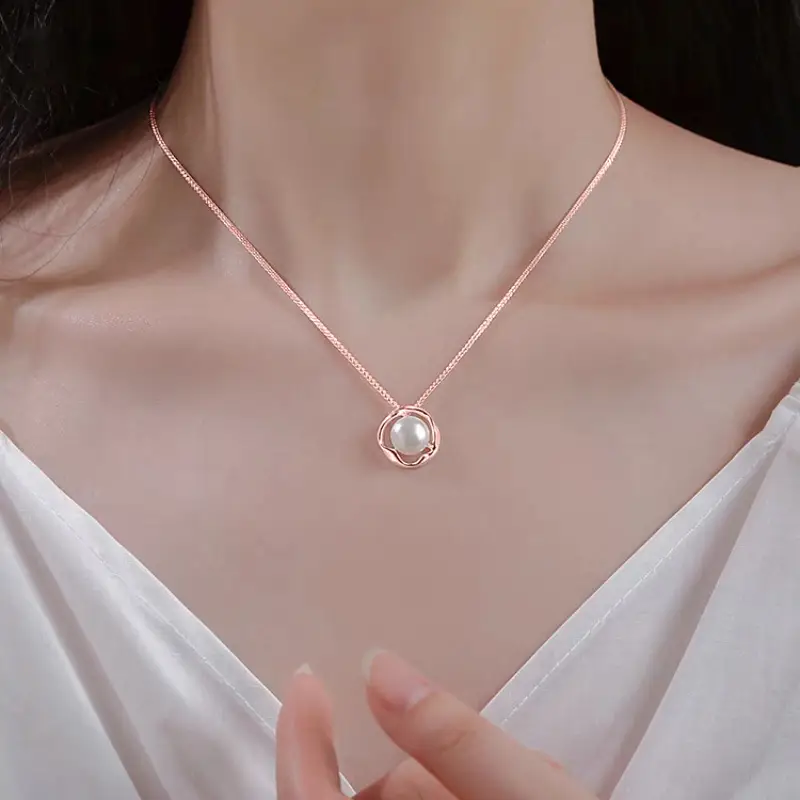 Luxury Pearl Earrings & Necklace Set for Women — feature 23