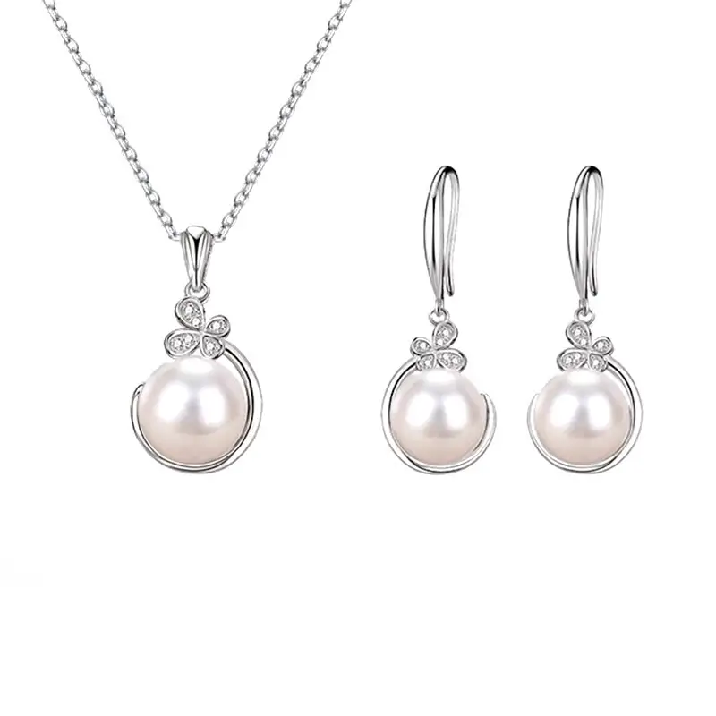 Luxury Pearl Earrings & Necklace Set for Women — feature 7