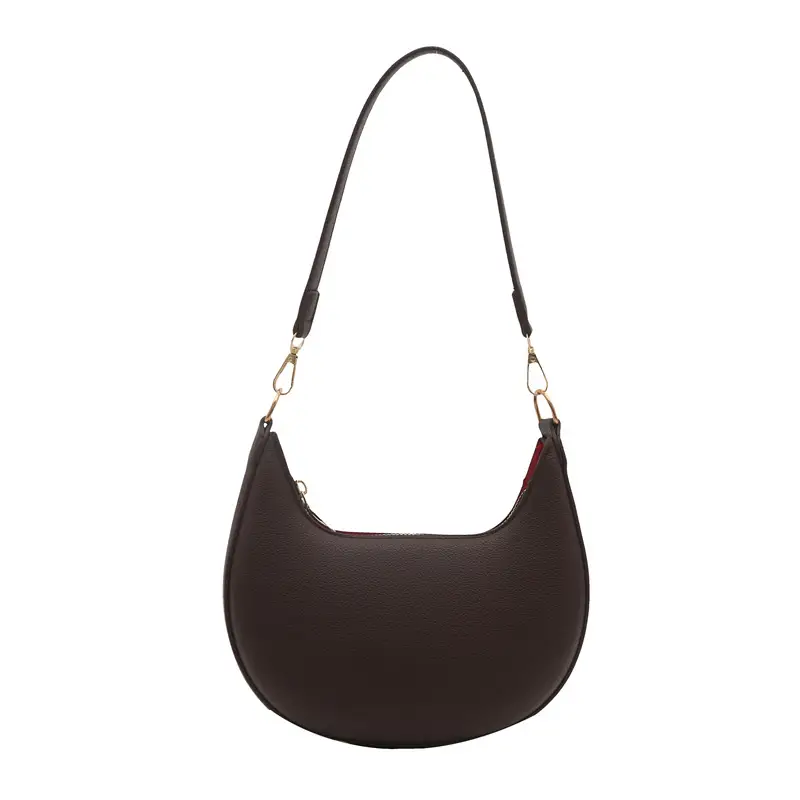 Crescent Underarm Bag Cream White Shoulder Crossbody - Image 10