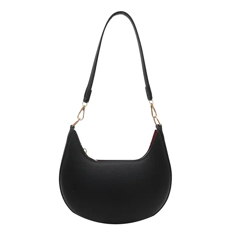 Crescent Underarm Bag Cream White Shoulder Crossbody - Image 2