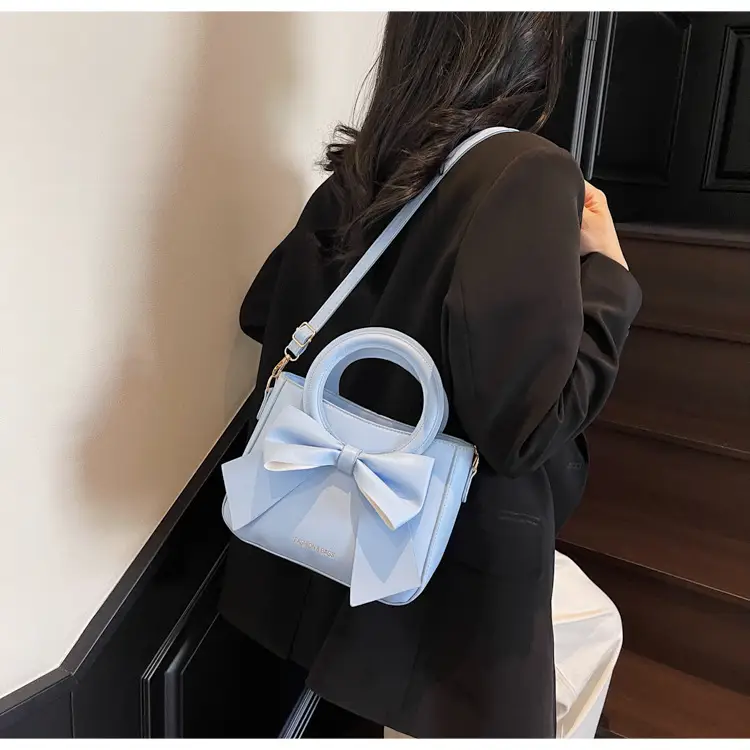 Pink Bow Shoulder Crossbody Bag for Women — feature 14