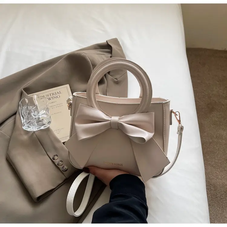 Pink Bow Shoulder Crossbody Bag for Women — feature 24