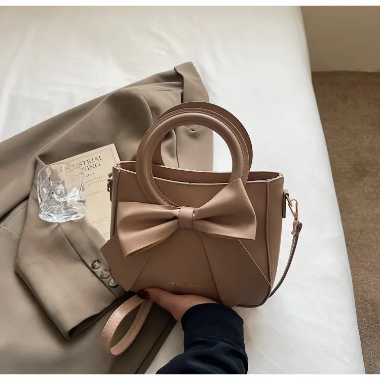 Pink Bow Shoulder Crossbody Bag for Women — feature 25