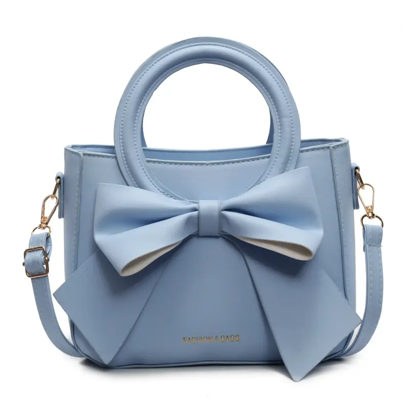 Pink Bow Shoulder Crossbody Bag for Women - Image 5