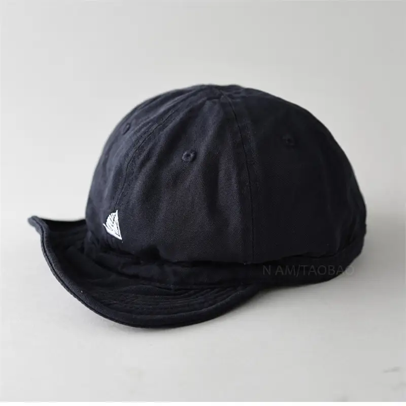 Navy Blue Baseball Cap for Men Soft Bristle - Image 2
