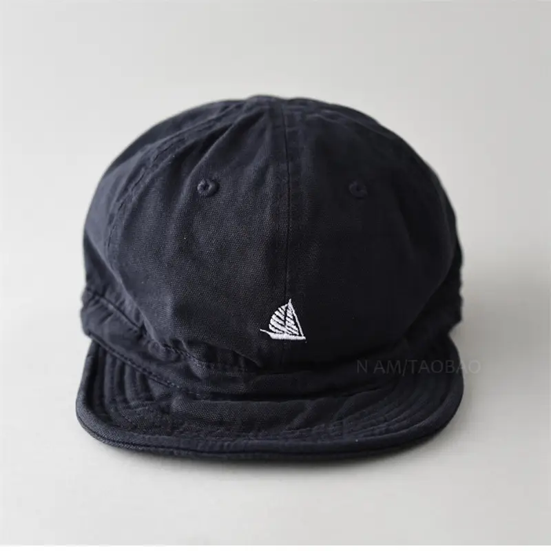 Navy Blue Baseball Cap for Men Soft Bristle - Image 4