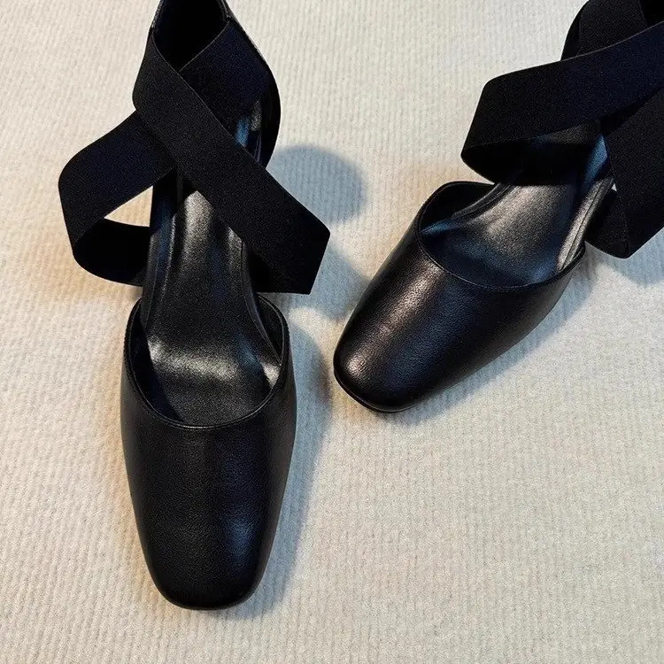 White Cross Strap Sandals for Girls Elegant — feature 4
