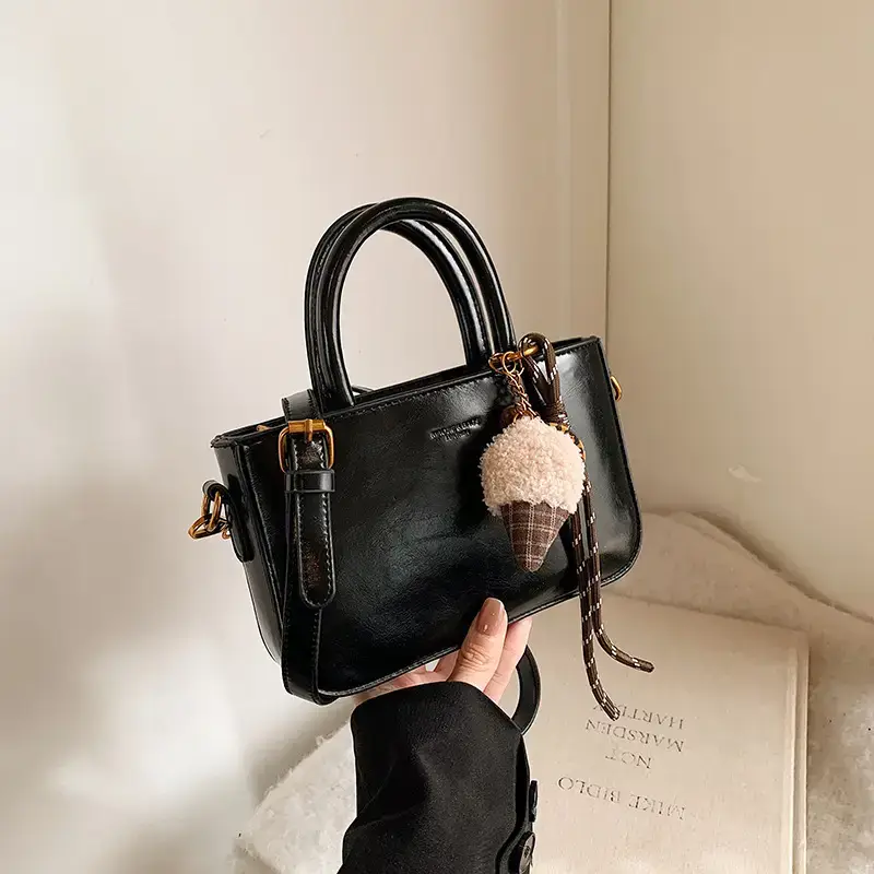 Korean Style Brown Leather Shoulder Bag 2025 - Image 6