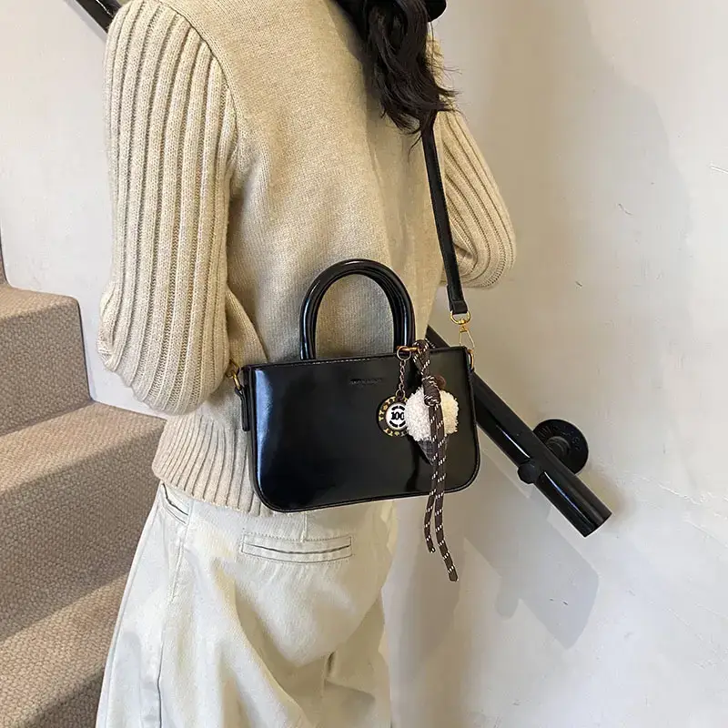 Korean Style Brown Leather Shoulder Bag 2025 - Image 8