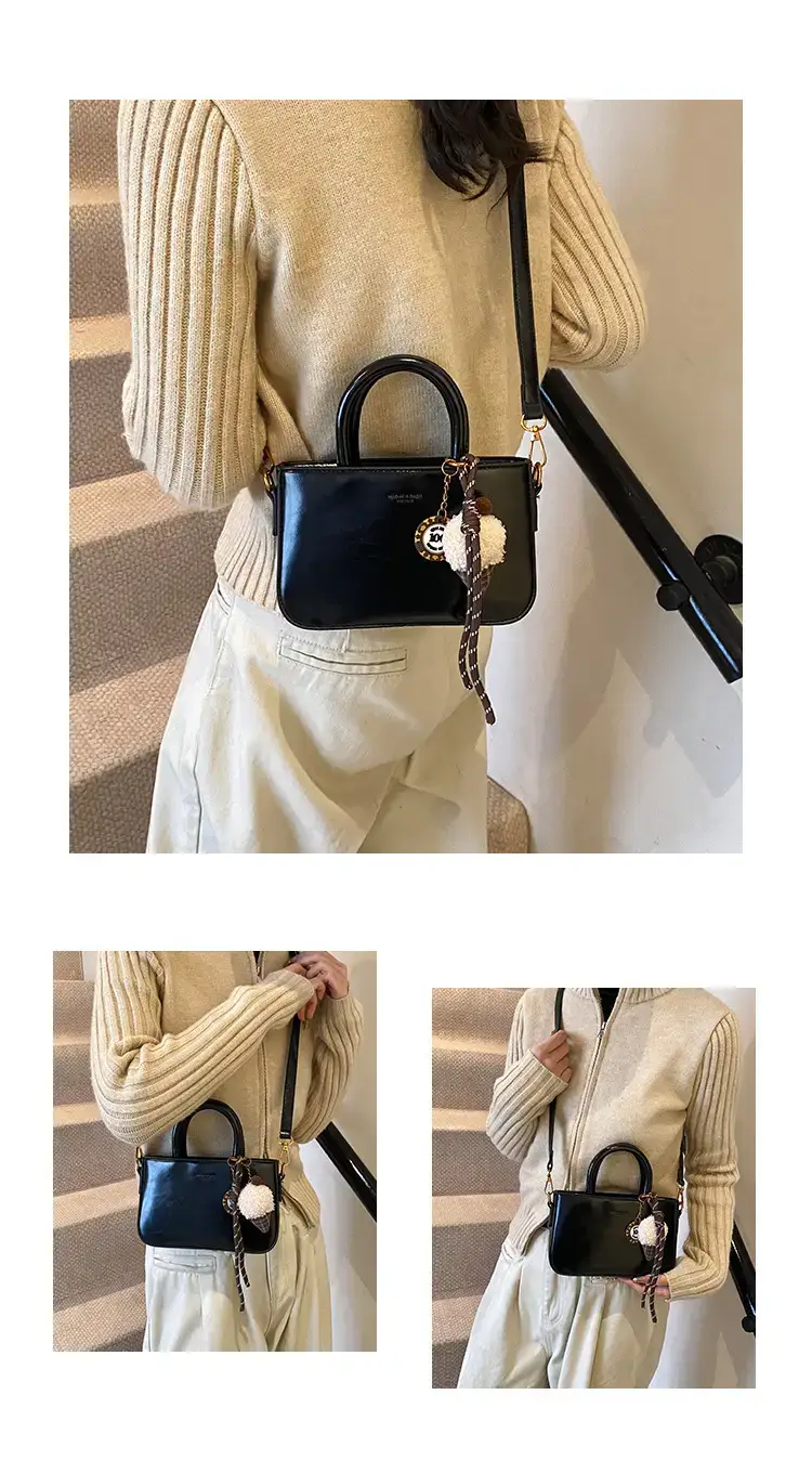 Korean Style Brown Leather Shoulder Bag 2025 — feature 6