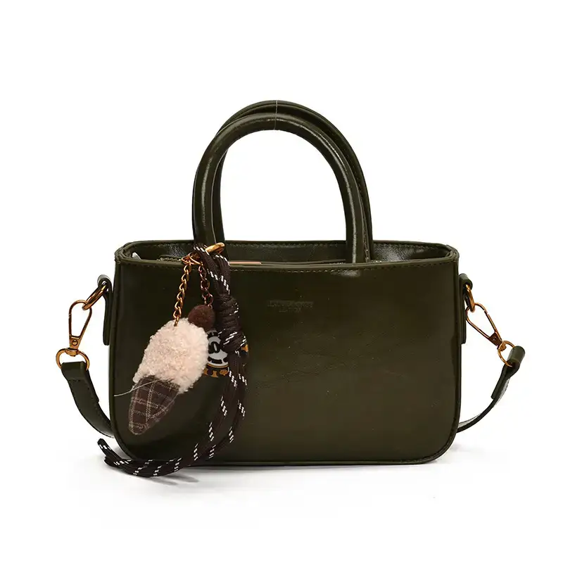 Korean Style Brown Leather Shoulder Bag 2025 - Image 2