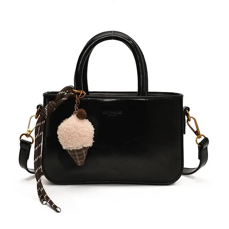 Korean Style Brown Leather Shoulder Bag 2025 - Image 4