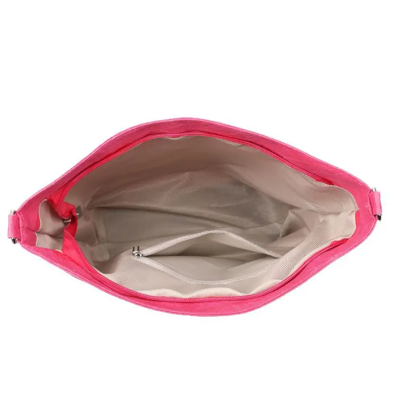 Tan Velvet Crossbody Bag Large Capacity for Women
