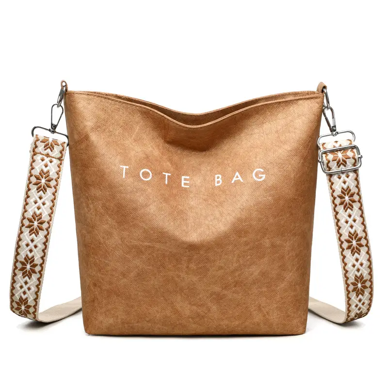 Tan Velvet Crossbody Bag Large Capacity for Women — feature 11