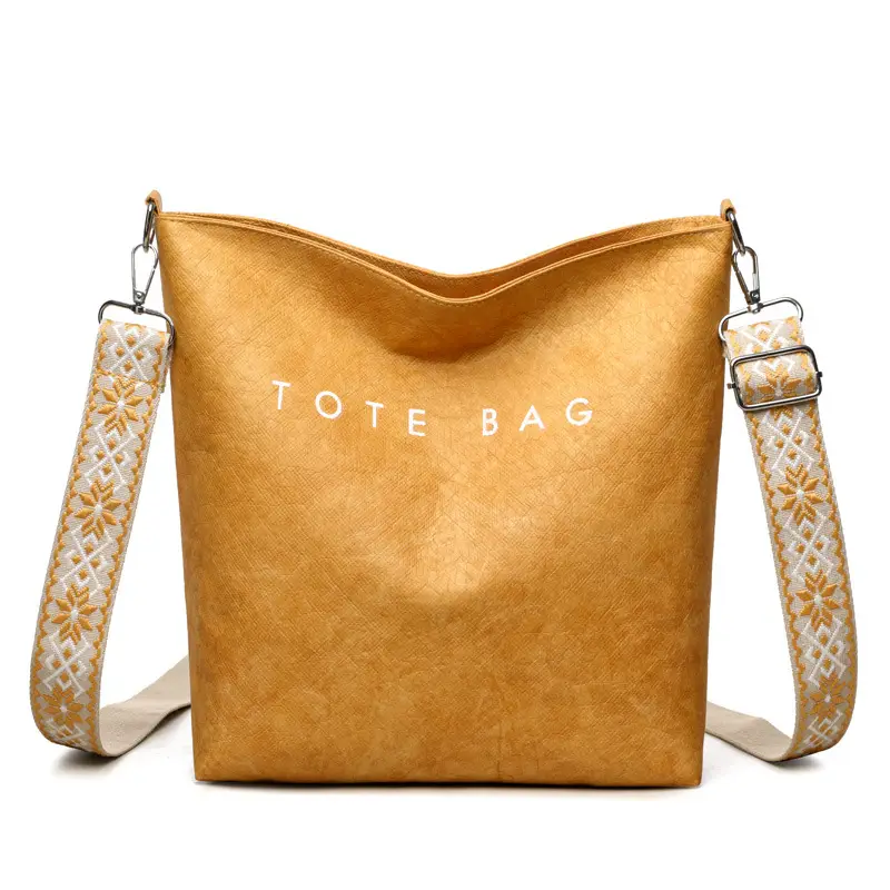 Tan Velvet Crossbody Bag Large Capacity for Women
