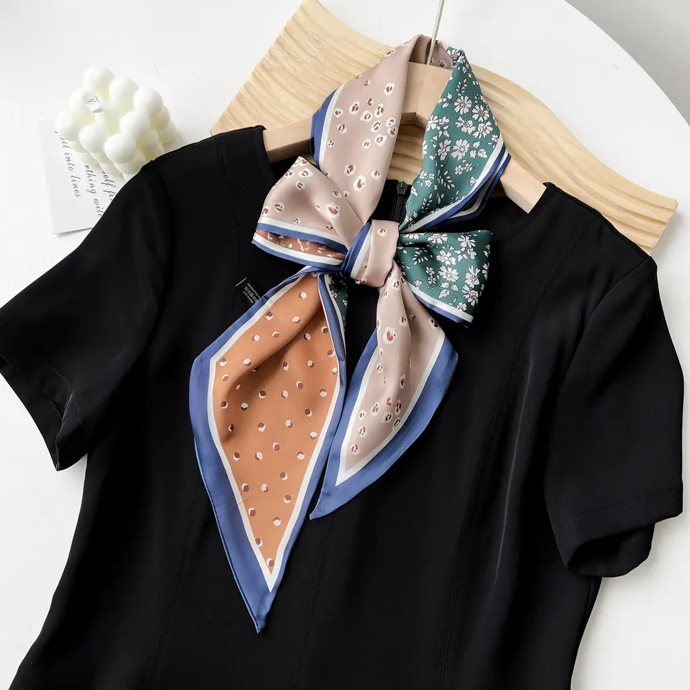 Women Korean Hair Belt Scarf Black Long Belt Belt Belt Belt Belt - Image 14