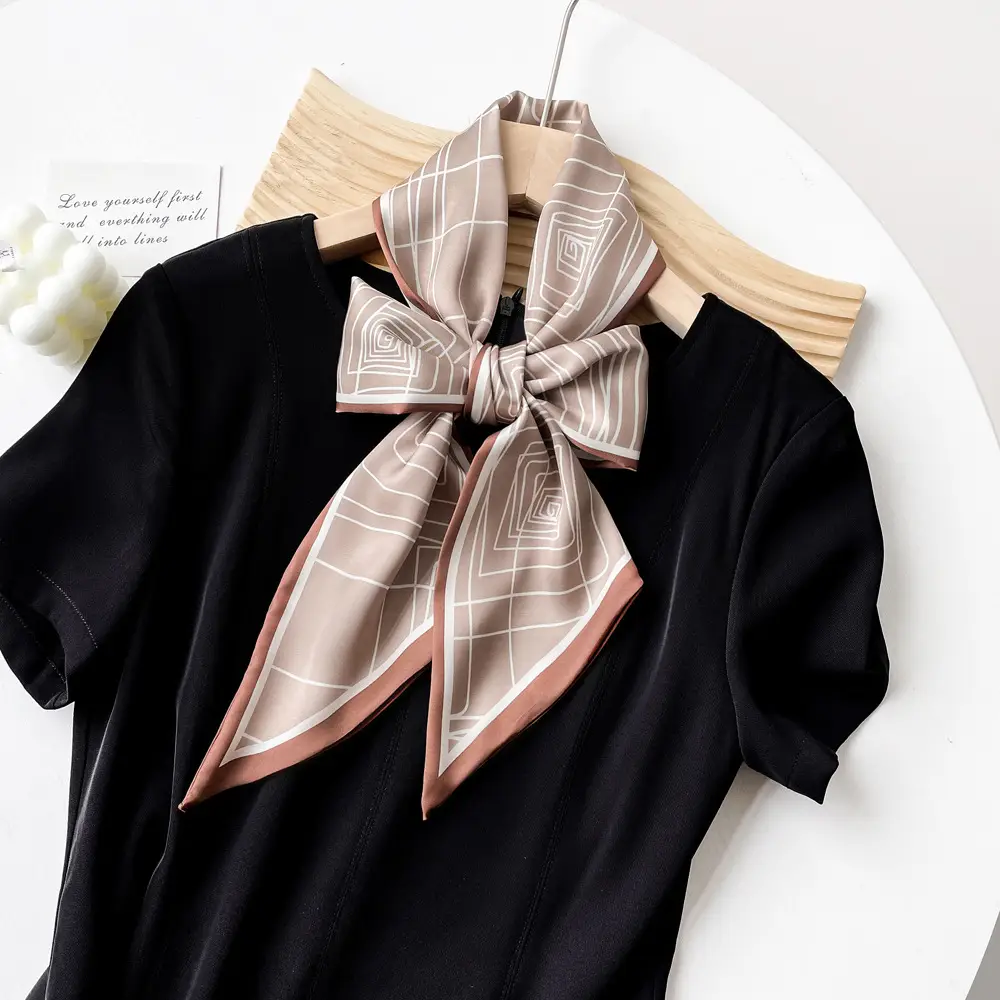 Women Korean Hair Belt Scarf Black Long Belt Belt Belt Belt Belt - Image 22