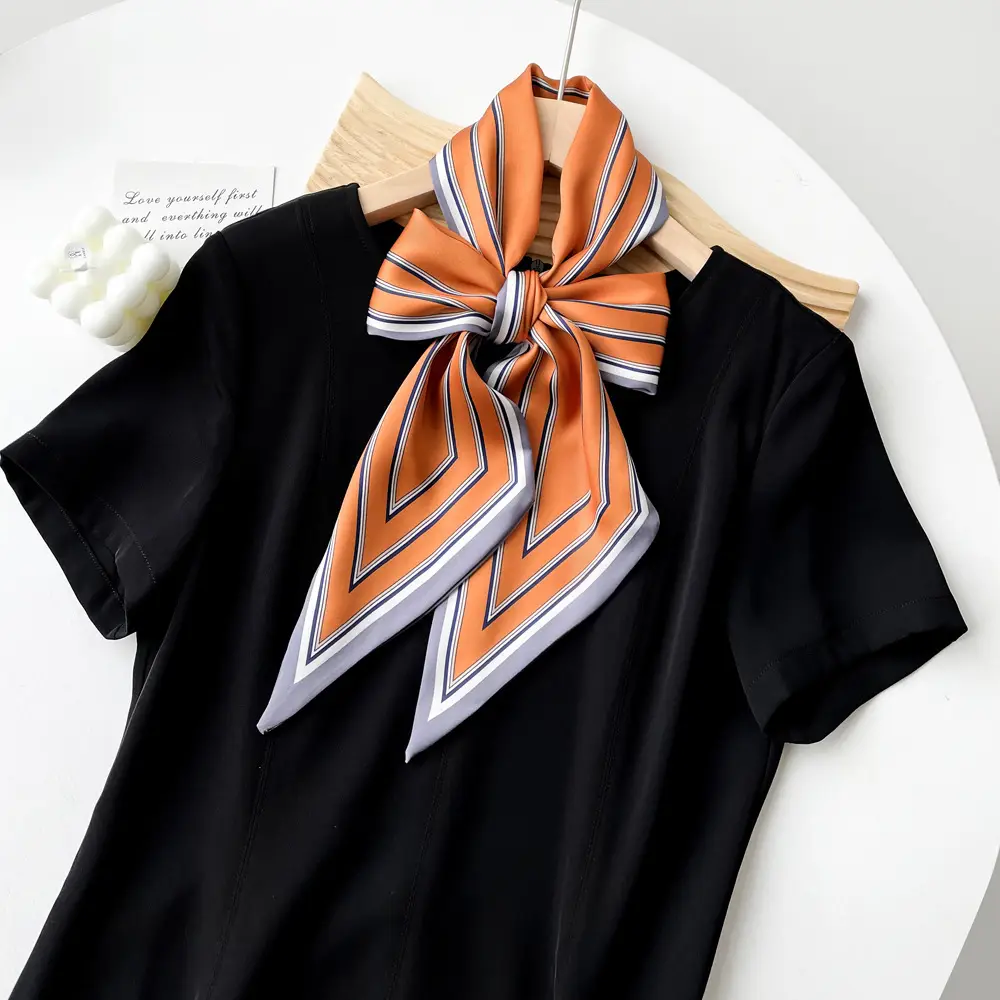 Women Korean Hair Belt Scarf Black Long Belt Belt Belt Belt Belt - Image 30