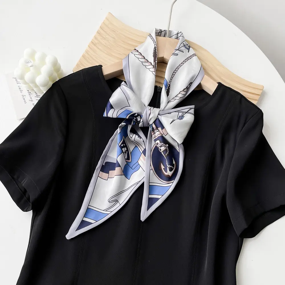 Women Korean Hair Belt Scarf Black Long Belt Belt Belt Belt Belt - Image 32