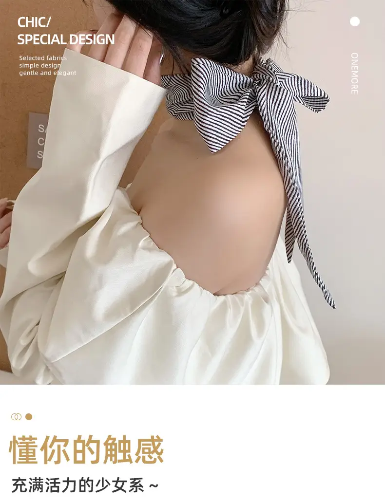 Silk Knot Tie Hair Band Scarf for Women — feature 1