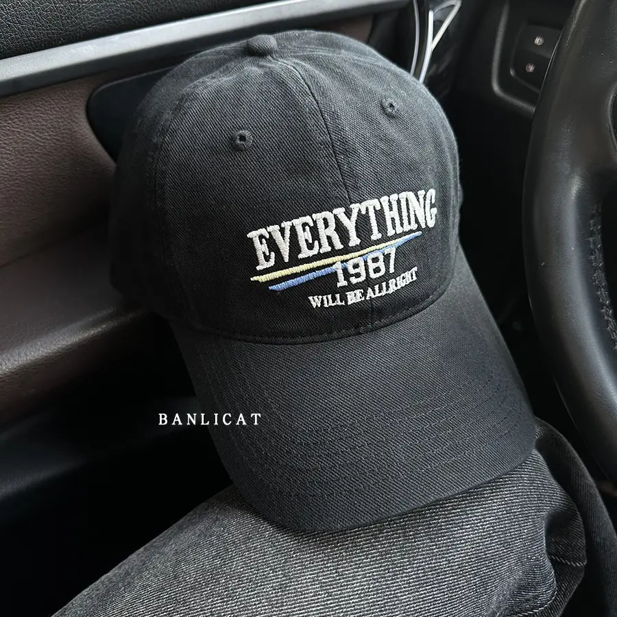 2024 Vintage Wash Cotton Baseball Cap Men Women Wide Brim - Image 11
