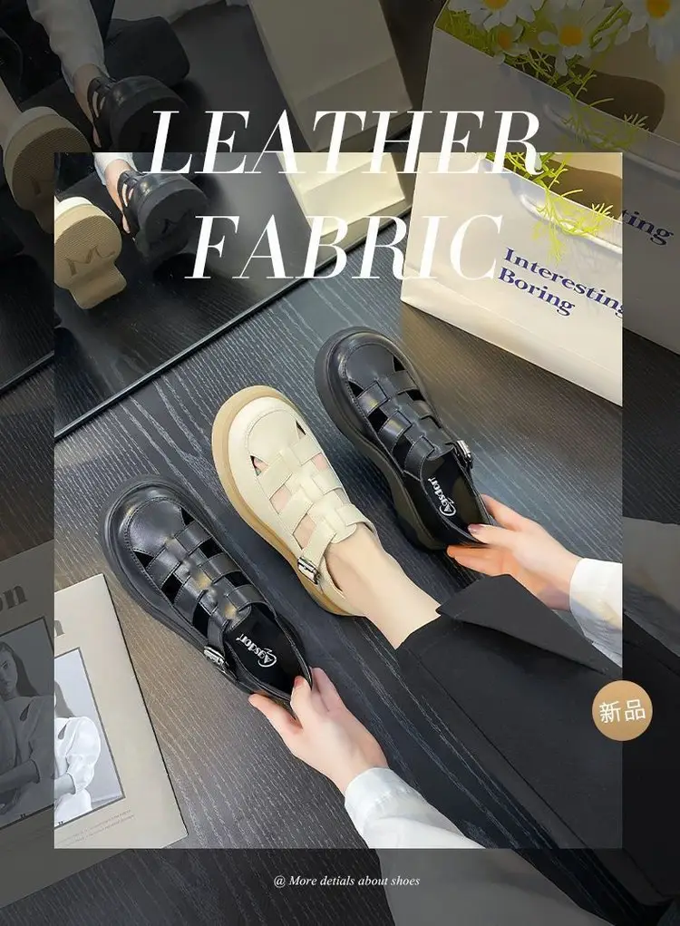 Women's Hollow Out Sandals Niche Design Summer 2025 — feature 5