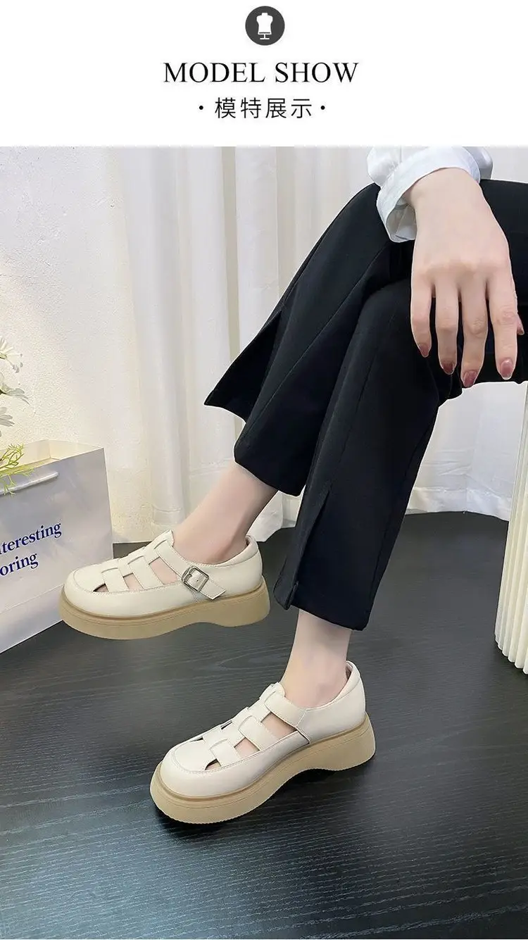 Women's Hollow Out Sandals Niche Design Summer 2025 — feature 6