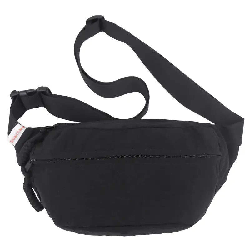 Couple Chest Bag Green White Large Capacity Shoulder Bag - Image 2