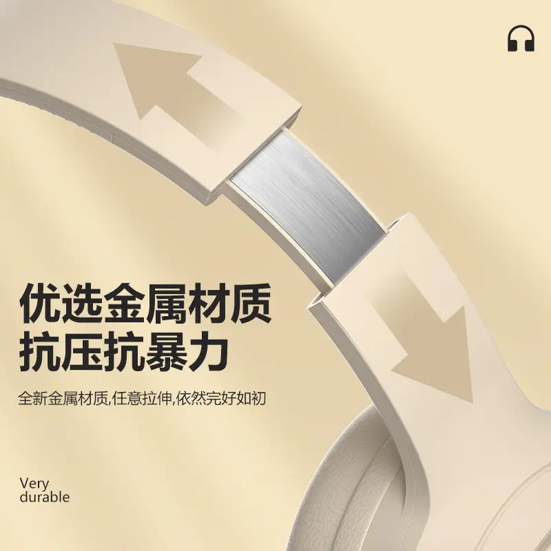 Wireless Bluetooth Headset with Active Noise Cancellation Black - Image 6