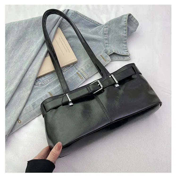 Women's Western Style Shoulder Bag Maroon Leather 2025 — feature 23