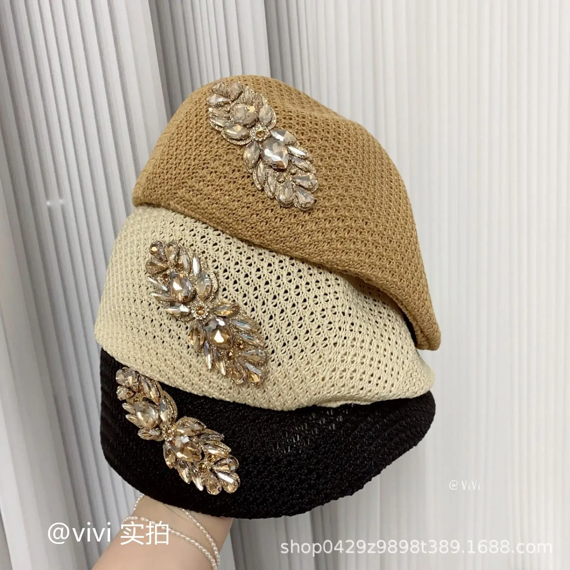 Black Mesh Forward Cap Women's High Set