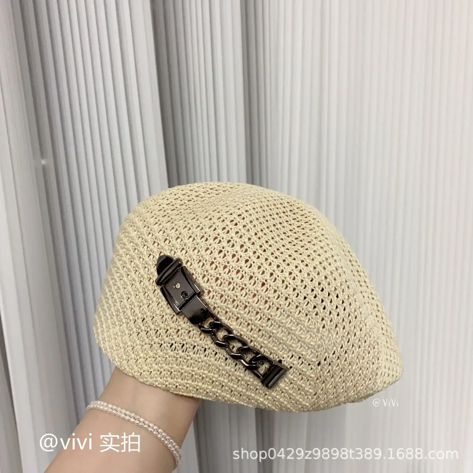 Black Mesh Forward Cap Women's High Set