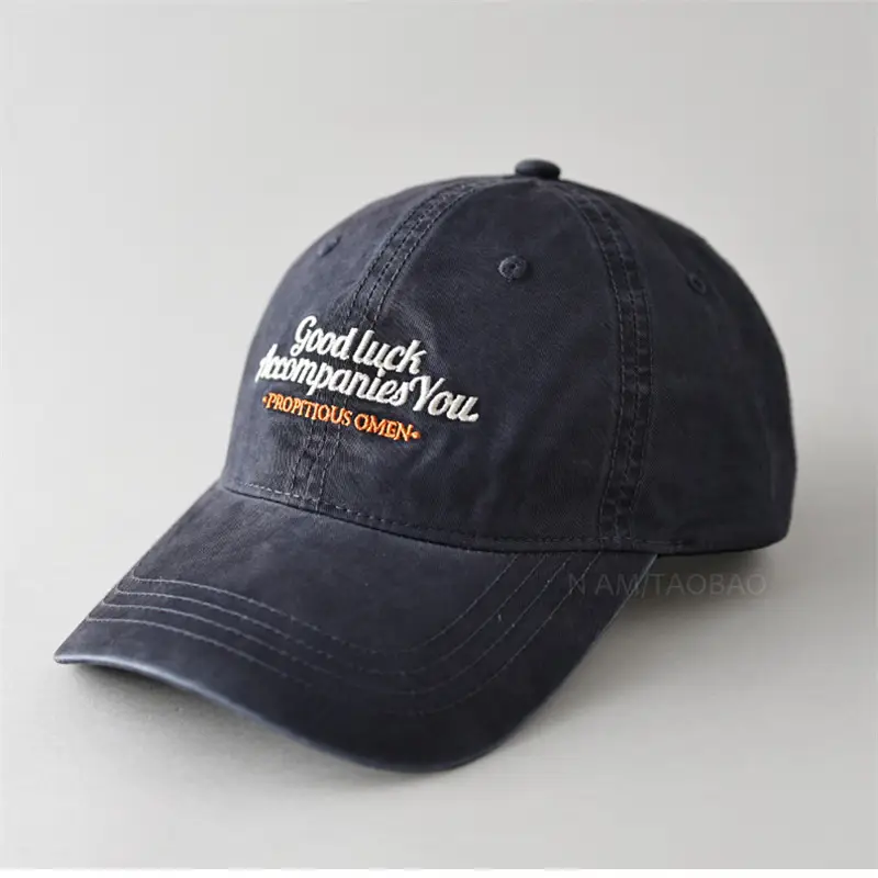 Vintage Washed Embroidered Baseball Cap for Men Women - Image 10