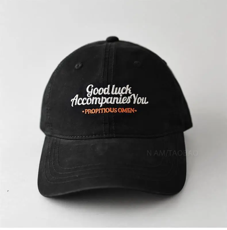 Vintage Washed Embroidered Baseball Cap for Men Women — feature 11