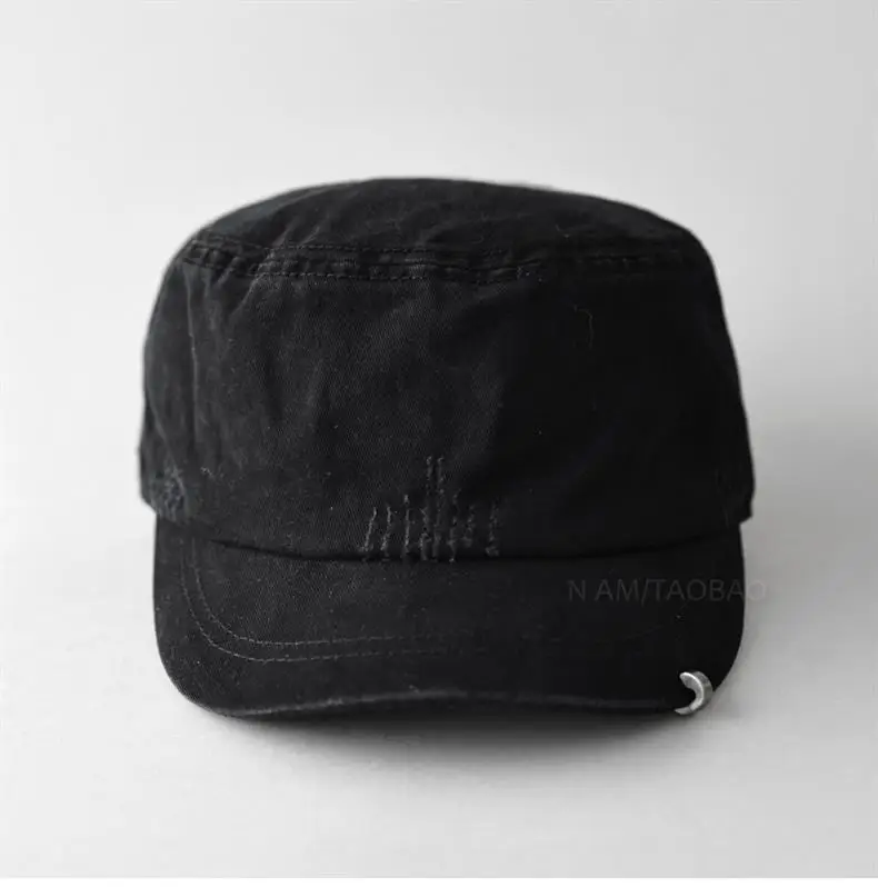 Women's Beige Flat Cap with Embroidered Design — feature 4