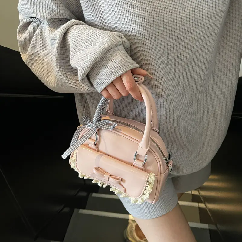 Korean Style Shoulder Crossbody Bowling Bag 2025 - Image 7