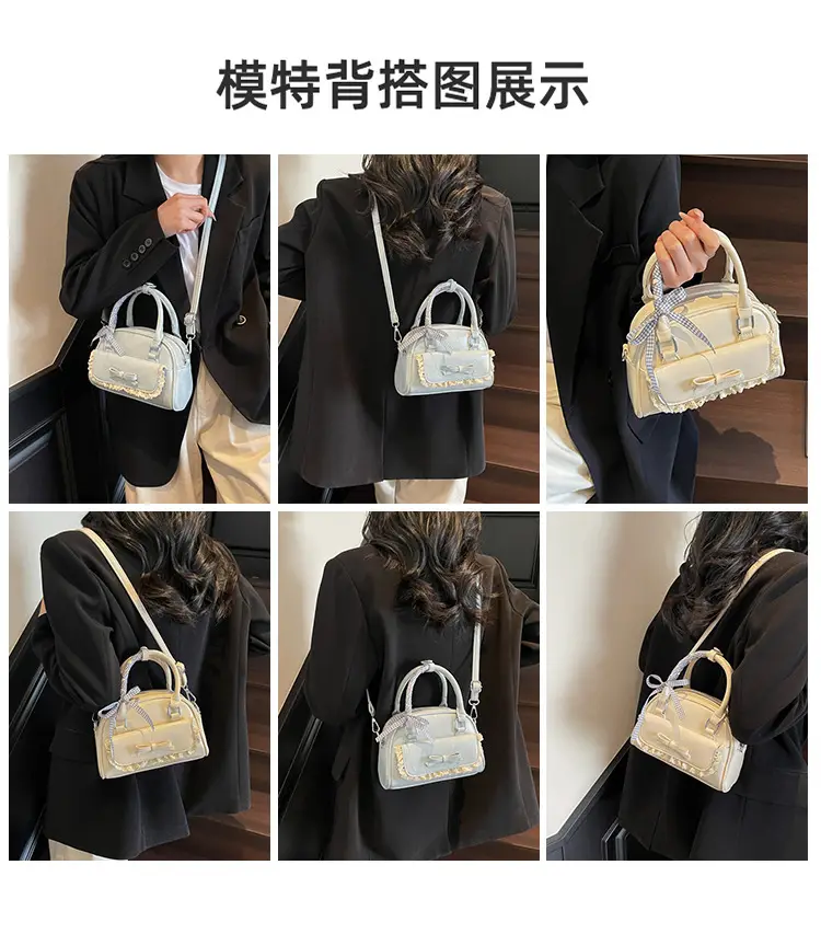 Korean Style Shoulder Crossbody Bowling Bag 2025 — feature 11