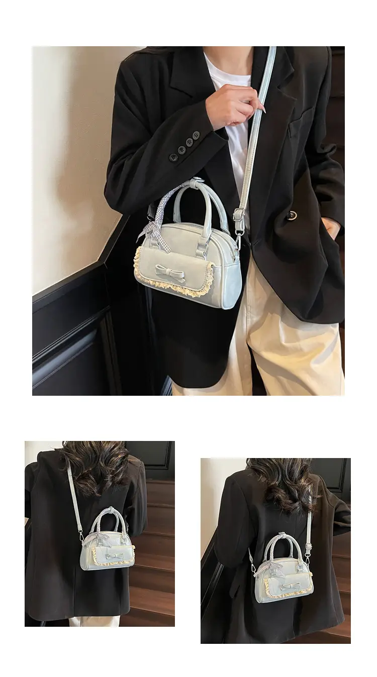 Korean Style Shoulder Crossbody Bowling Bag 2025 — feature 12