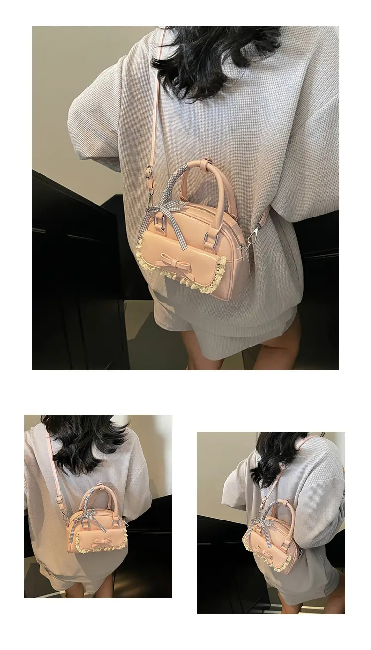 Korean Style Shoulder Crossbody Bowling Bag 2025 — feature 13