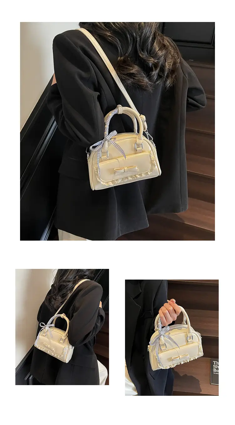 Korean Style Shoulder Crossbody Bowling Bag 2025 — feature 15