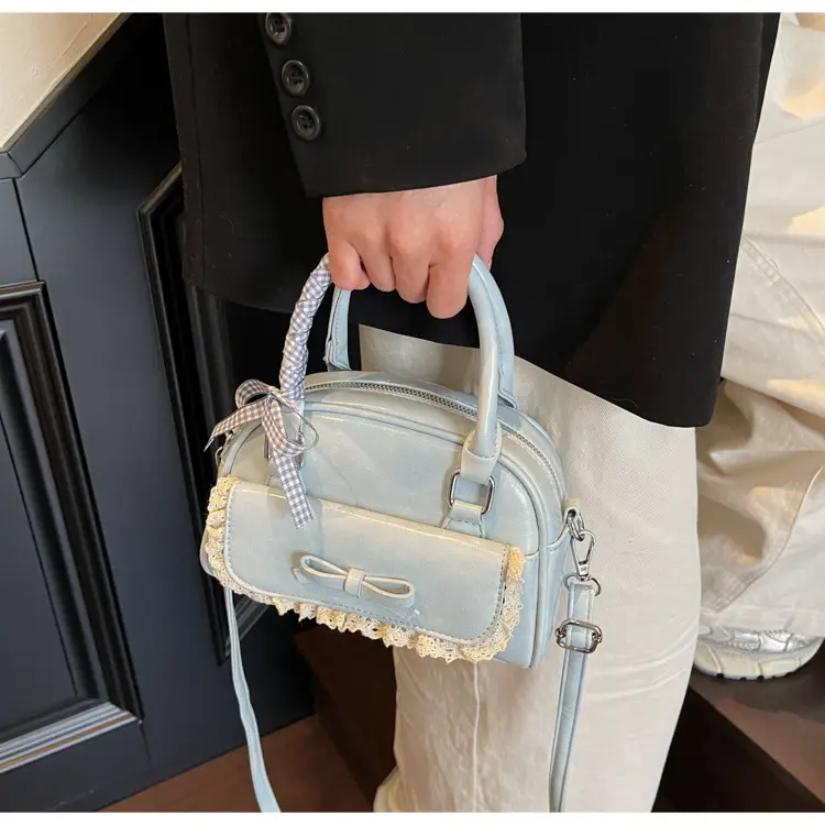 Korean Style Shoulder Crossbody Bowling Bag 2025 — feature 17